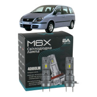 LED лампы Fiat Ulysse 2002- H7 M6X дальний свет (4000Lm 5500K) / Фиат Улисс (комплект 2 шт.)