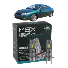 LED лампи Ford Cougar 1998-2001 H7 M6X ближнє світло (4000Lm 5500K) / Форд Кугар (комплект 2 шт.)