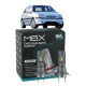 LED лампи Ford Fiesta IV 1999-2002 H7 M6X ближнє світло (4000Lm 5500K) / Форд Фієста 4 (комплект 2 шт.)