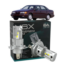 LED лампы Ford Scorpio I 1985-1994 H4 M6X ближний/дальний свет (4000Lm 5500K) / Форд Скорпио 1 (комплект 2 шт.)