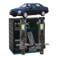 LED лампы Ford Scorpio II 1994-1998 H1 M6X ближний свет (4000Lm 5500K) / Форд Скорпио 2 (комплект 2 шт.)