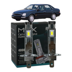 LED лампи Ford Scorpio II 1994-1998 H1 M6X ближнє світло (4000Lm 5500K) / Форд Скорпіо 2 (комплект 2 шт.)