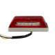 Ліхтар габаритний бічний 24V білий + червоний для вантажівок EA Light X (1 шт)