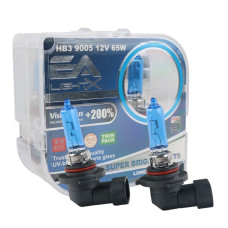 Галогенные лампы 9005 EA Light X 12V 65W P20d VISION PLUS +200% (комплект 2 шт.)