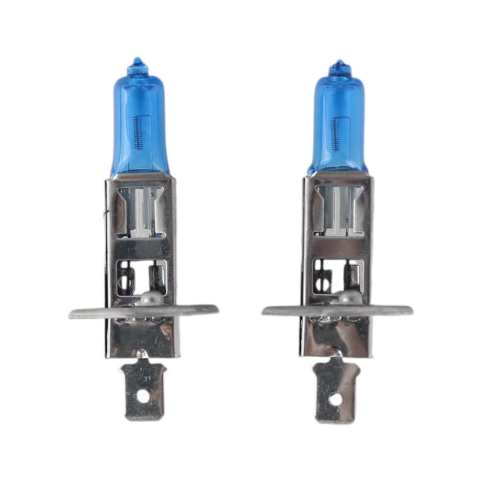 Галогенні лампи H1 12V 55W 5500K Blue Vision +150% (комплект 2 шт.)