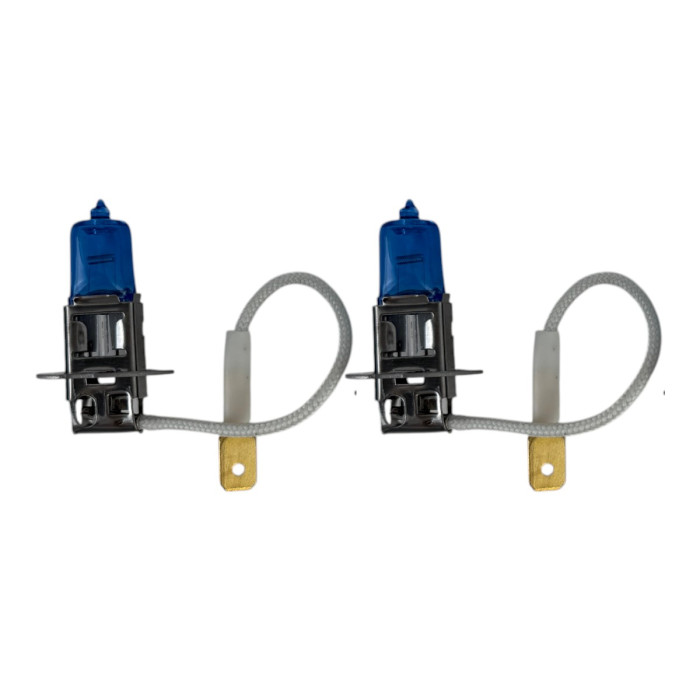 Галогенні лампи H3 12V 55W 5500K Blue Vision +150% (комплект 2 шт.)