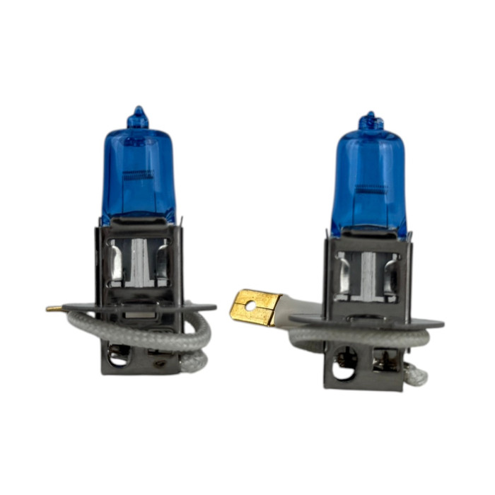 Галогенні лампи H3 12V 55W 5500K Blue Vision +150% (комплект 2 шт.)
