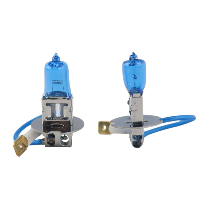 Галогенні лампи H3 EA Light X 12V 55W PK22s VISION PLUS +200% (комплект 2 шт.)