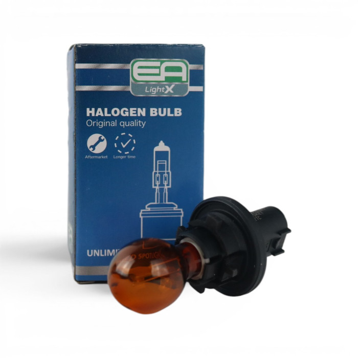 Галогенная лампа EA Light X PH24WY PU20d-6 AMBER 12V 24W (1 шт.) — автомобильная лампа указателя поворота оранжевая