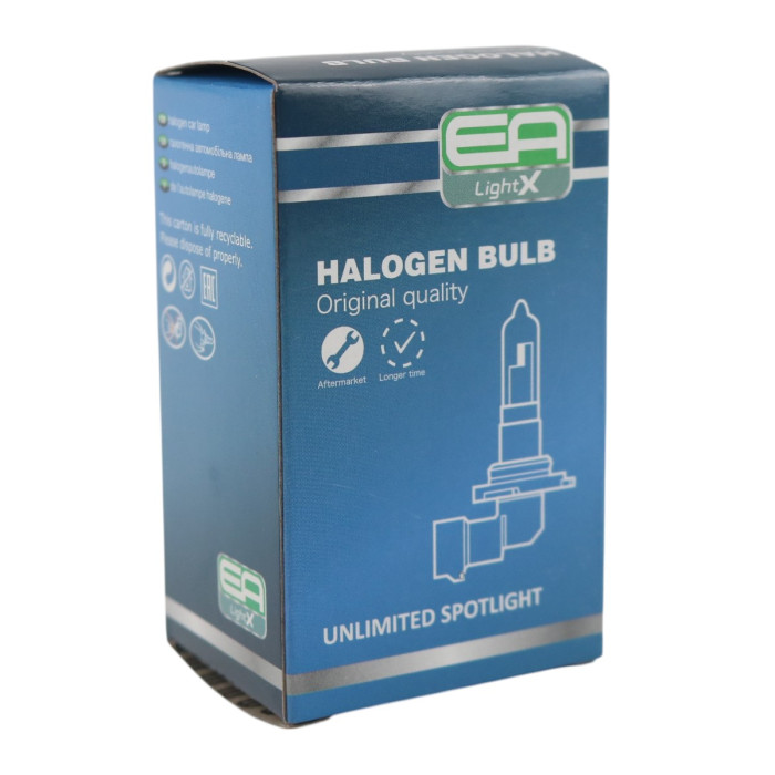 Галогенна лампа H10 EA Light X 12V 42W PGJY19-2 CLEAR (1 шт.)