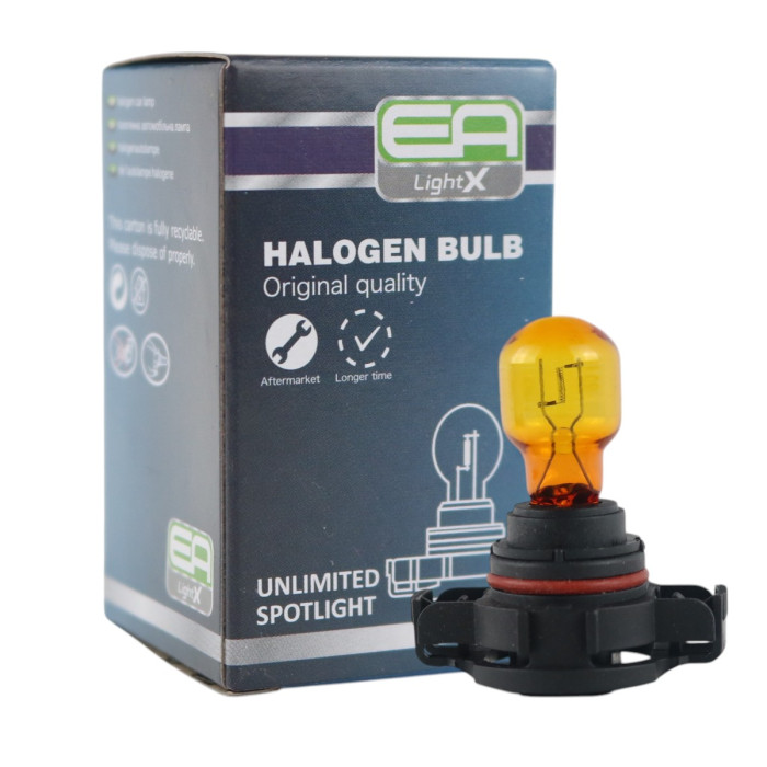 Галогенная лампа PSY19W EA Light X 12V 19W PG20-2 12275NAC1 AMBER (1 шт.)