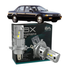 LED лампы Honda Accord IV 1990-1993 H4 M6X ближний/дальний свет (4000Lm 5500K) / Хонда Аккорд 4 (комплект 2 шт.)
