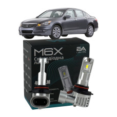 LED лампы Honda Accord IX 2008- HB3 M6X дальний свет (4000Lm 5500K) / Хонда Аккорд 9 (комплект 2 шт.)
