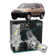 LED лампы Honda CR-V II 2001-2006 H4 M6X ближний/дальний свет (4000Lm 5500K) / Хонда Срв 2 (комплект 2 шт.)