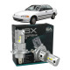 LED лампы Honda Civic IV 1991-1995 H4 M6X ближний/дальний свет (4000Lm 5500K) / Хонда Цивик 4 (комплект 2 шт.)
