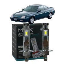 LED лампы Honda Prelude V 1996-2000 H1 M6X ближний свет (4000Lm 5500K) / Хонда Прелюд 5 (комплект 2 шт.)