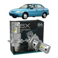LED лампи Hyundai Accent (X-3) 1994-2000 H4 M6X ближнє/дальнє світло (4000Lm 5500K) / Хюндай Акцент (комплект 2 шт.)
