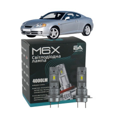 LED лампы Hyundai Coupe (GK) 2001-2004 H7 M6X дальний свет (4000Lm 5500K) / Хюндай Купе (комплект 2 шт.)