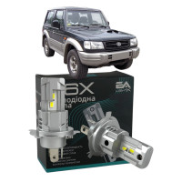 LED лампы Hyundai Galloper 1998- H4 M6X ближний/дальний свет (4000Lm 5500K) / Хюндай Галлопер (комплект 2 шт.)