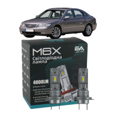 LED лампы Hyundai Grandeur (TG) 2005- H7 M6X дальний свет (4000Lm 5500K) / Хюндай Грандер (комплект 2 шт.)