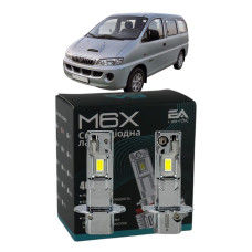 LED лампы Hyundai H-1 Starex / Van 2000- H3 M6X дальний свет (4000Lm 5500K) / Хюндай Н1 Старекс (комплект 2 шт.)