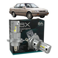 LED лампы Hyundai Pony 1989-1995 H4 M6X ближний/дальний свет (4000Lm 5500K) / Хюндай Пони (комплект 2 шт.)