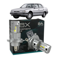 LED лампы Hyundai Sonata I 1988-1993 H4 M6X ближний/дальний свет (4000Lm 5500K) / Хюндай Соната 1 (комплект 2 шт.)