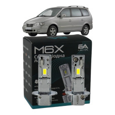 LED лампы Hyundai Trajet 2000- H3 M6X дальний свет (4000Lm 5500K) / Хюндай Траджет (комплект 2 шт.)