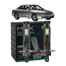 LED лампы Hyundai XG 1998-2005 H1 M6X дальний свет (4000Lm 5500K) / Хюндай Xg (комплект 2 шт.)