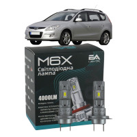 LED лампы Hyundai i30 2007- H7 M6X ближний свет (4000Lm 5500K) / Хюндай I30 (комплект 2 шт.)