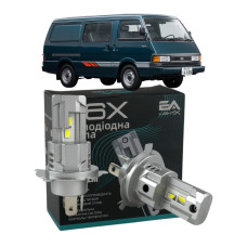 LED лампи KIA Besta Kasten H4 M6X ближнє/дальнє світло (4000Lm 5500K) / Кіа Беста (комплект 2 шт.)
