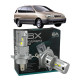 LED лампы KIA Carens I 2000-2002 H4 M6X ближний/дальний свет (4000Lm 5500K) / Киа Каренс 1 (комплект 2 шт.)
