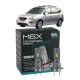 LED лампы KIA Carens III 2006- H7 M6X ближний свет (4000Lm 5500K) / Киа Каренс 3 (комплект 2 шт.)