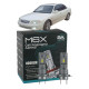LED лампы KIA Magentis 2001- H7 M6X ближний свет (4000Lm 5500K) / Киа Маджентис (комплект 2 шт.)