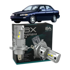 LED лампы KIA Sephia 1993- H4 M6X ближний/дальний свет (4000Lm 5500K) / Киа Сефия (комплект 2 шт.)