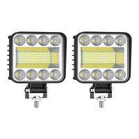 Комплект LED фар JR 128W комбіноване світло 12-24V (2 шт)