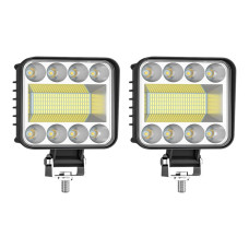 Комплект LED фар JR 128W комбіноване світло 12-24V (2 шт)