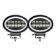 Комплект LED фар JR 50W-2 13.5см (с четкой СТГ, DRL, 2 шт.)