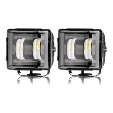 Комплект додаткових LED фар 20W (біло-жовті, 2 шт.)