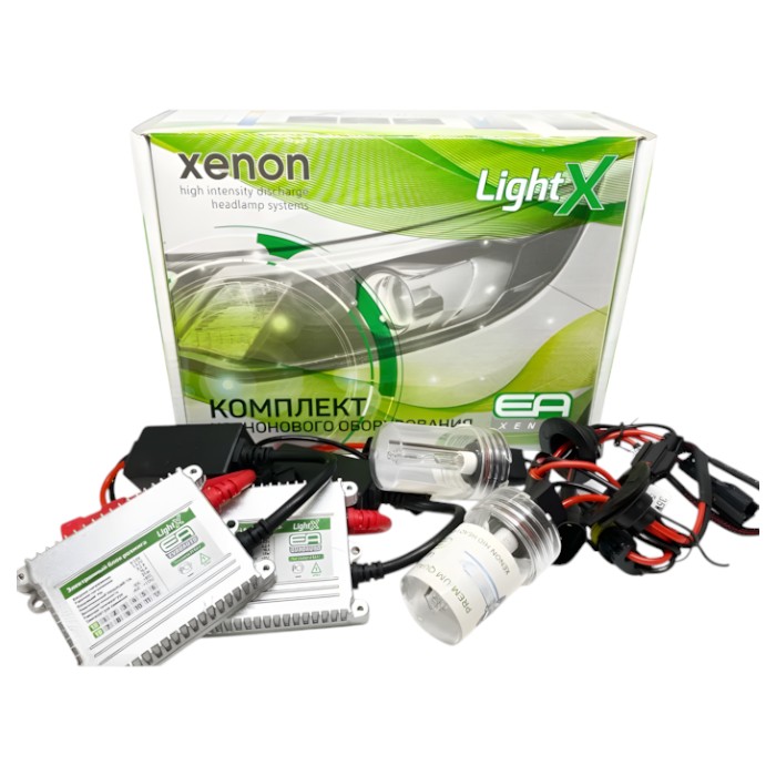 Комплект ксенону EA Light X H3 6000K 35W AC з керамікою (2 шт.)