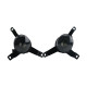 Протитуманні LED лінзи Chevrolet Aveo T250 2006-2011 64W з СТГ / протитуманні фари Шевроле Авео седан EA Light X (2 шт.)