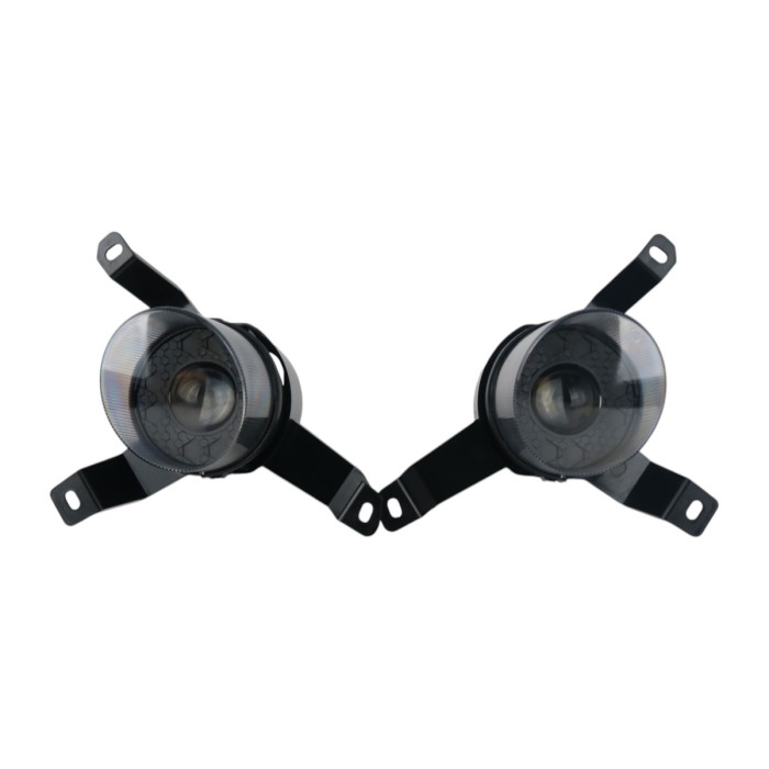 Протитуманні LED лінзи Chevrolet Aveo T250 2006-2011 64W з СТГ / протитуманні фари Шевроле Авео седан EA Light X (2 шт.)