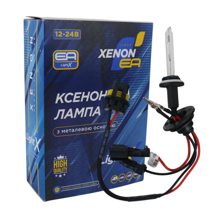 Ксеноновая лампа H27 EA Light X 6000K 35W с металлической вставкой (1 шт.)