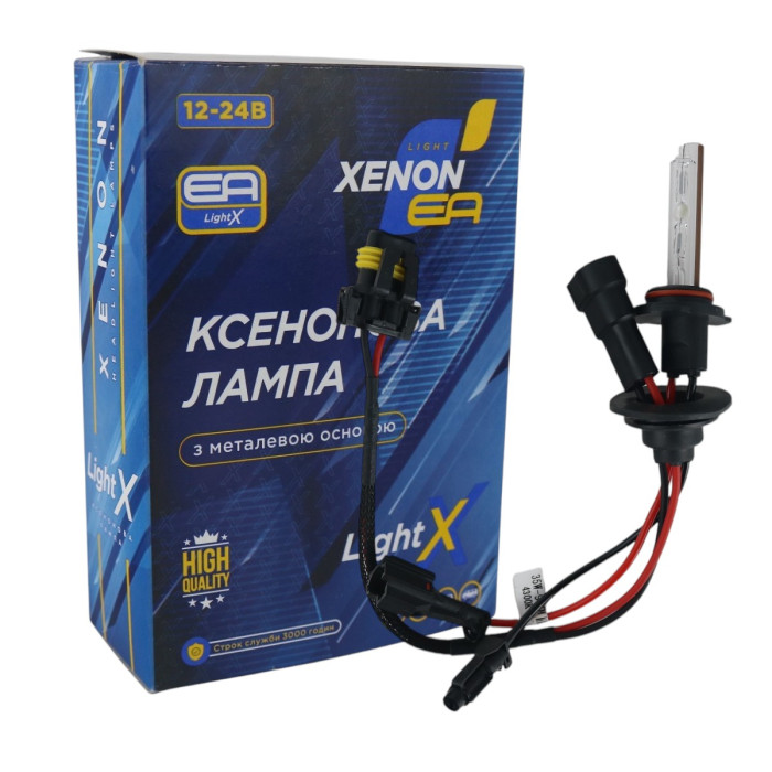 Ксеноновая лампа HB4 EA Light X 4300K 35W с металлической вставкой (1 шт.)