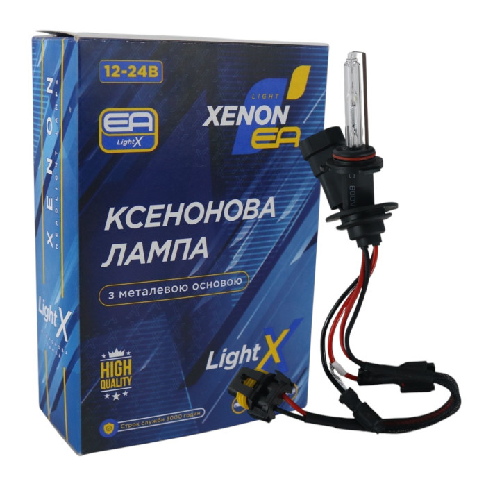 Ксеноновая лампа HB4 EA Light X 6000K 35W с металлической вставкой (1 шт.)