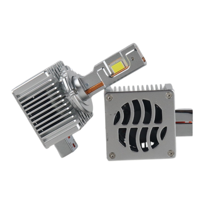 LED лампы Audi A6 (C6) рестайлинг 2008-2011 D3S K70 D серия EA Light X ближний и дальний свет (60W 14000Lm 6000K) / Ауди А6 (комплект 2 шт.)