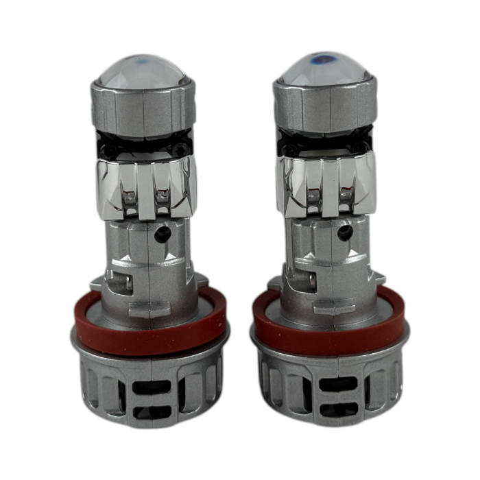LED линзы H11 T08 EA Light X 5000К 6000Lm 2 шт (03658)