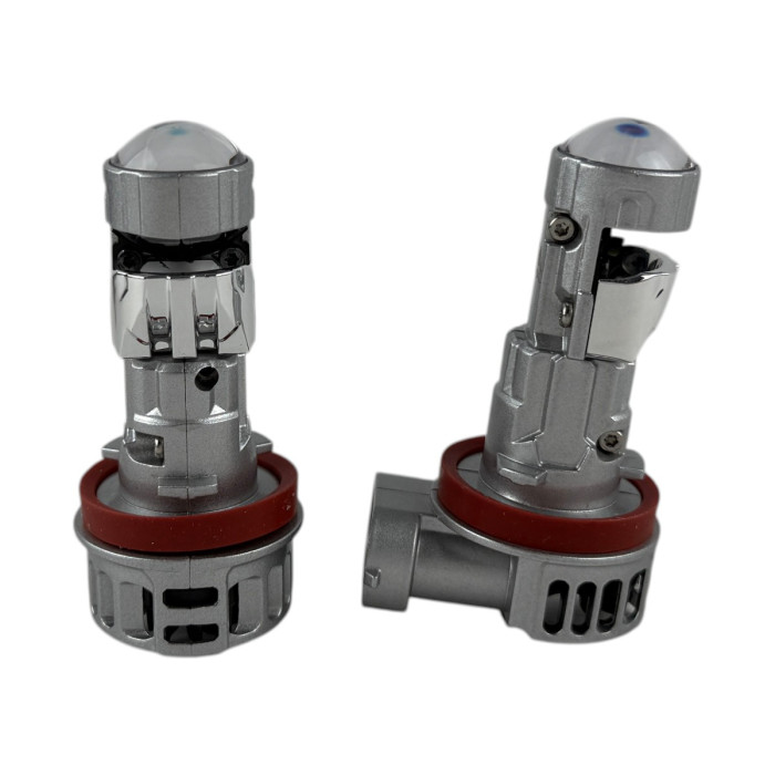 LED линзы H11 T08 EA Light X 5000К 6000Lm 2 шт (03658)