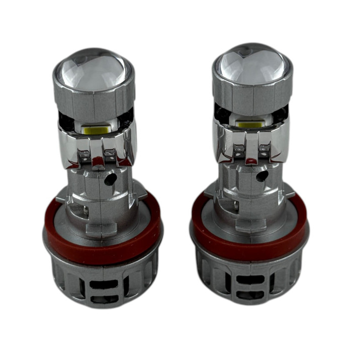 LED линзы H11 T08 EA Light X 5000К 6000Lm 2 шт (03658)