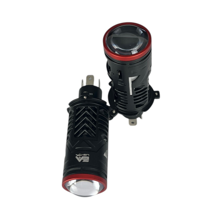 Светодиодные линзы H4 L13 Light X для ближнего/дальнего света (60/65 Вт, 12 000 лм, 5500 К, 9–16 В) (комплект из 2 шт.)